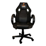 Cadeira Gamer Oex Gc 200 Escritório Gamechair Até 100kg Cor Preto Material Do Estofamento Couro Sintético