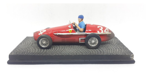 Ferrari 500 F2 Alberto Ascari Monza Diorama Auto Story Brumm