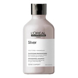 Shampoo Silver Loreal Serie Expert 300ml.