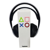 Suporte Headset Gamer Playstation Branco