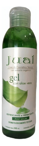 Gel Con Aloe Vera Orgánico Jual X 200 Cc