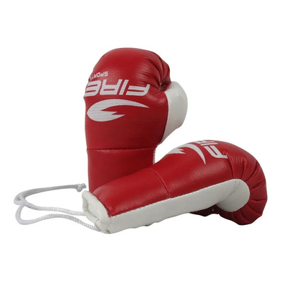 Par Mini Guantes Box Colgante Fire Sports Retrovisor Rojo | MercadoLibre