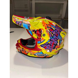 Casco Shoei Motocross Edicion Limitada Justin Barcia Talle L