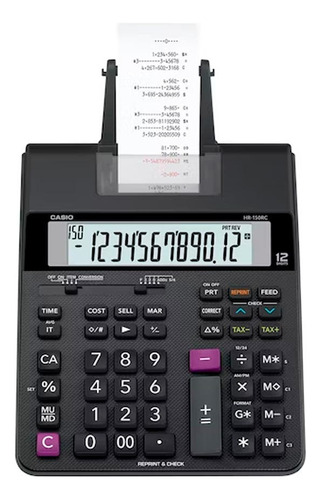 Calculadora Con Rollo Hr-150rc-dc