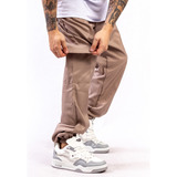 Calça Cargo Bolso Lateral Gringa Masculino Feminino Street