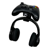 Suporte De Parede P/ 1 Controle Xbox One, Ps4, Ps3 + Headset
