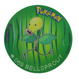 Mousepad De Tazo Pokemon De Modelo #069 Bellsprout