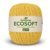 Barbante Ecosoft Euroroma Nº06 422g 450 Ouro