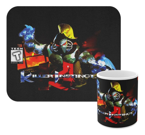 Taza Killer Instinct Más Mouse Pad Promoción