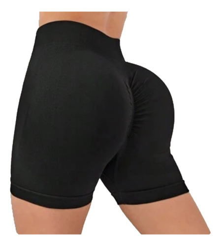 Calza Corta Ciclista Deportiva Mujer Supplex Power Fitness