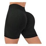 Calza Corta Ciclista Deportiva Mujer Supplex Power Fitness