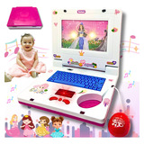 Notebook Brinquedo Laptop Infantil Musical Luz Criança