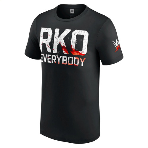 Camiseta Negra Randy Orton Bloody Rko Everybody Para Hombre | MercadoLibre