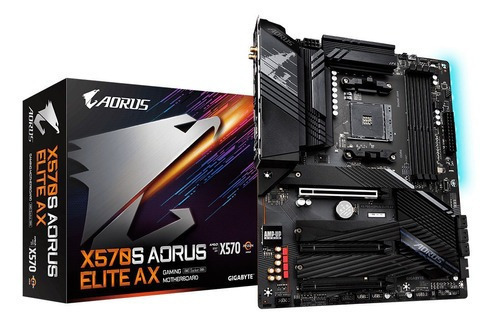 T. Madre Gigabyte Amd X570s Aorus Elite Ax Am4 Ddr4 Atx X570