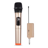 Microfone Sem Fio Handheld Uhf Dynamic Mic Com Portable