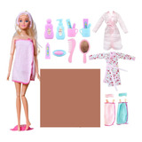 Kit De Roupas E Acessórios Compatível C/ Barbie Cama E Banho