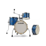 Bateria Jazz Sonor Aqx Jungle 4 Cuerpos 16 10 13 13