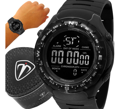 Relógio Masculino Tuguir Digital Esportivo Original Garantia