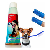 Set De Higiene Dental Con Cepillo Para Mascotas Perros Gatos