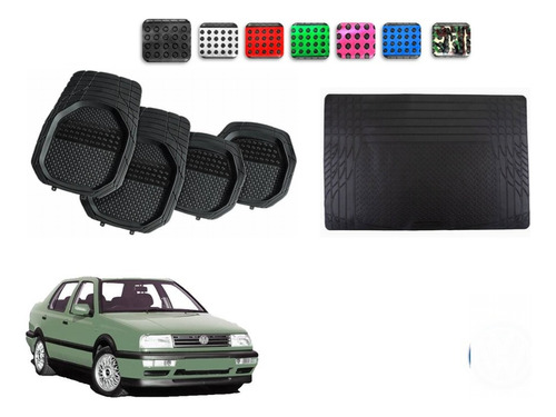 Tapetes 4pz Color 3d + Cajuela Vw Jetta A3 1993 - 1997 1998