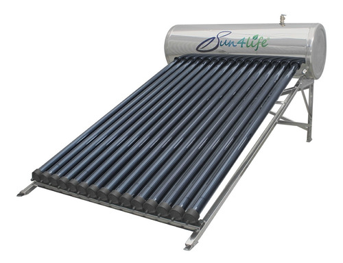 Calentador Solar Para Alta Presión Sun4life 15 Tubos 150 Lts