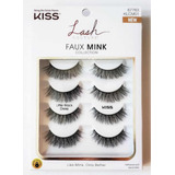 Kiss Lash Couture Faux Mink Collection Kit Pestañas Postizas