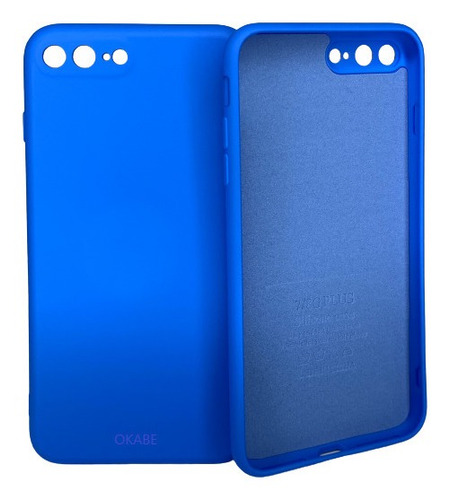 Capa Capinha Silicone Aveludada Compatível iPhone 7/8 Plus