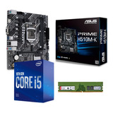 Kit Asus I5 10400 Vídeo Integrado 8gb Ddr4 1 Ano De Garantia