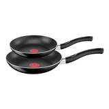 Juego De 2 Sartenes 20-24cm Negro Tefal T-fal