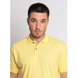 Camisa Polo Aleatory Piquet Amarela