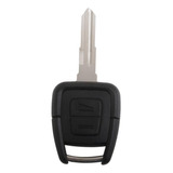 Carcasa De Llave Remota 2 Botones For Vauxhall Zafira Negro