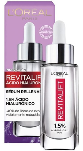 L'oréal Paris Revitalift Ácido Hialurónico Sérum Rellenador 