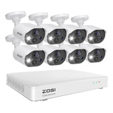 Zosi Sistema De Camara De Seguridad Para El Hogar C303 8ch C