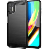 Funda Fibra Carbono Y Vidrio Ful Cover Para Motorola G9 Plus