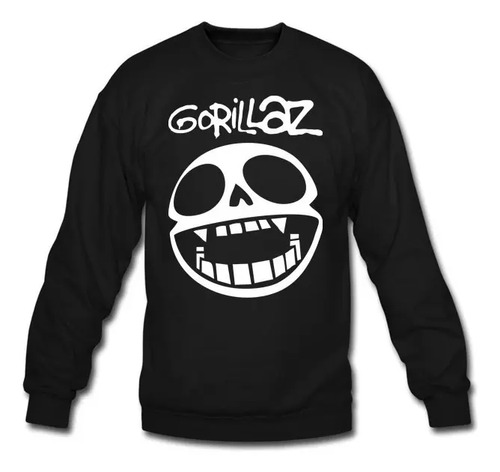 Sudadera Sweater Gorillaz Logo Mono Chango C/ Envio + Regalo