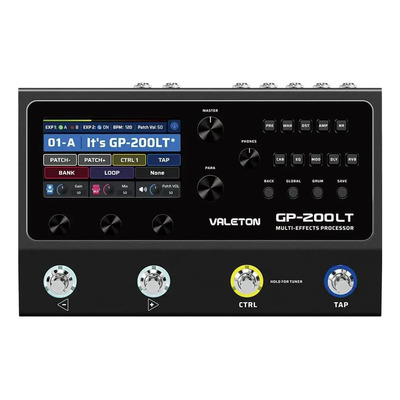 Valeton Gp-200lt Multi Effects Pedal Multi Efectos Multi Efe | Envío gratis