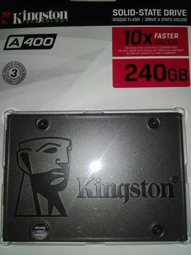 Actualización Disco Solido Ssd 240gb Kingston Macbook, iMac.