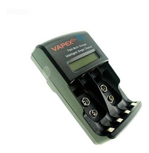 Vapex Cargador Bateria 9v 4 Pila Aa Aaa Vte 800
