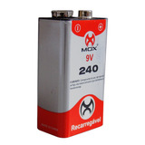 Bateria Recarregável Mox Mo-9v240 9v 240 Mah