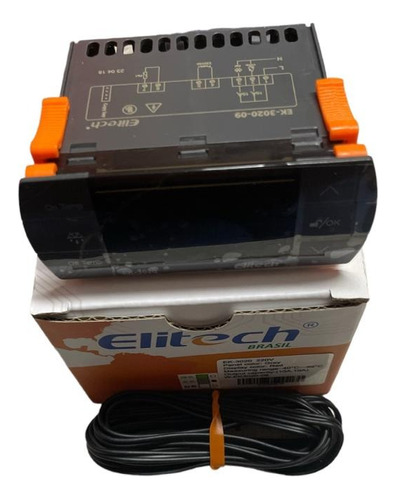 Termostato Digital Controlador Elitech Ek-3020 (1 Sonda)