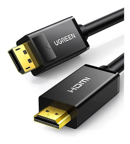 Ugreen Cabo Displayport Macho Para Hdmi Macho 5 Metros