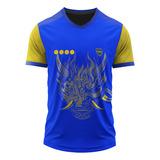 Camiseta Boca Talle Grande  Especial Partido Junior Tela