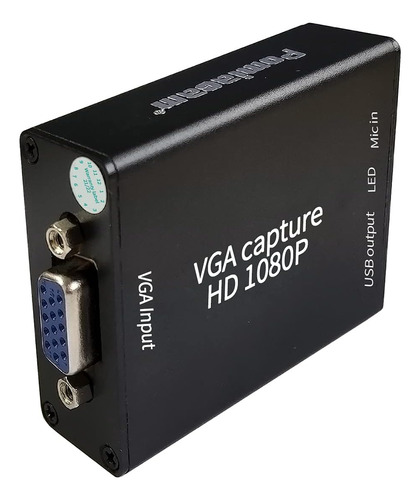 Tarjeta De Captura De Video Convertidor De Vga A Usb 2.0