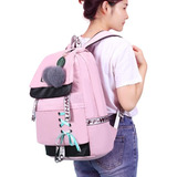 Mochila Impermeable Con Cordón For Mujer
