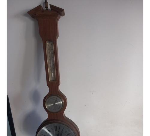 Reloj De Pared Barigo Alemán Barómetro..agrometro Termómetro