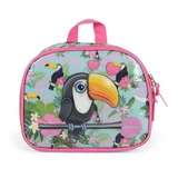 Lancheira Térmica Bolsa Infantil Tucano Up4you Feminina Cor Rosa Tucano Petit Up4you