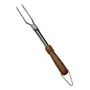 Tenedor Trinche Asado Artesanal Parrilla Madera Acero | Pro Marrón | MercadoLibre