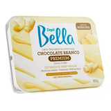 Cera Depilatória Cremosa Chocolate Branco Depil Bella 800g
