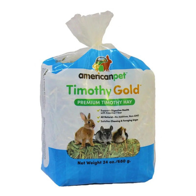 Heno Timothy American Pet Conejos Cuyos Chinchillas 680g | Envío gratis