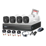 Cctv Kit Profesional Dahua Dvr 8ch + 4 Cam 1080p + 1hdd 1tb